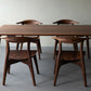 【 限定１セット 】即納 dining table-01 × sui arm chair  - walnut -