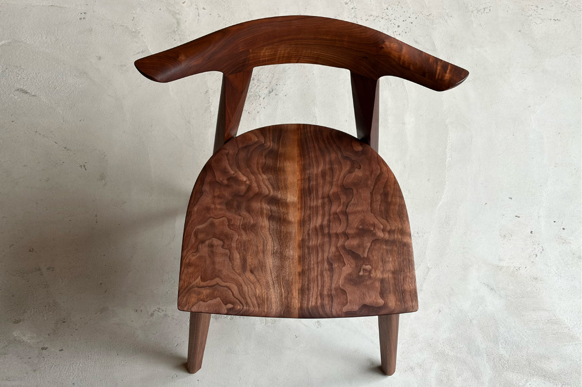 sim arm chair / walnut / 5053