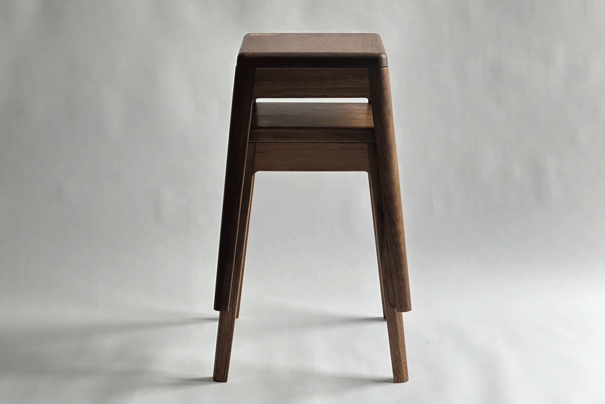 【若い衆作品】stacking stool 久田拓