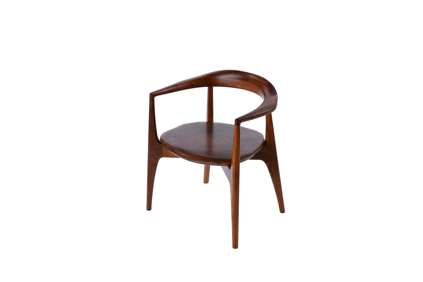 一枚板 stump arm chair クラロウォールナット