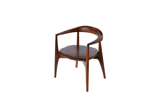 一枚板 stump arm chair クラロウォールナット