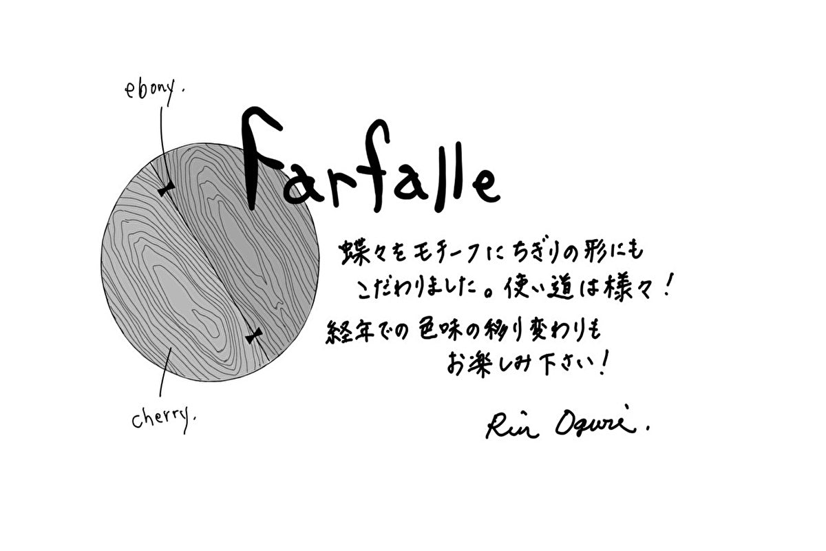 【若い衆作品】 Farfalle (中)  小栗凜