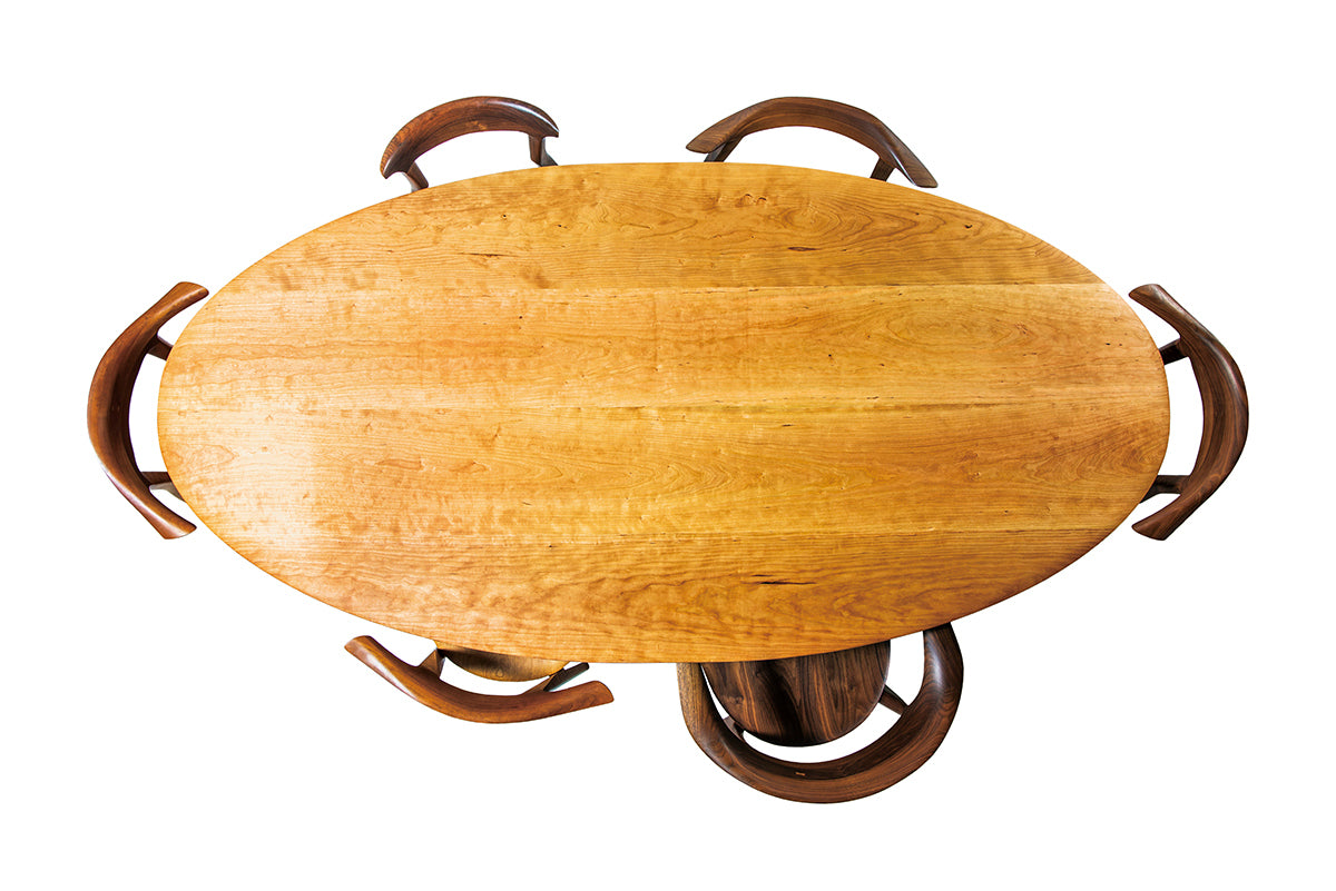 oval table